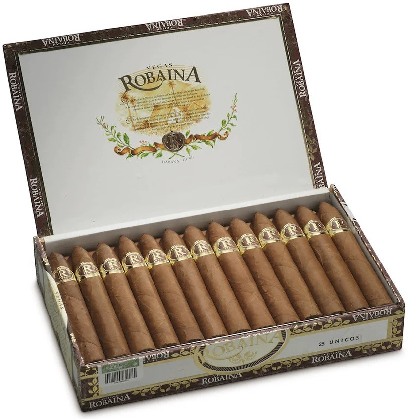Vegas Robaina Únicos | Charuto Cubano Pirâmide Cepo 52 Itú, SP