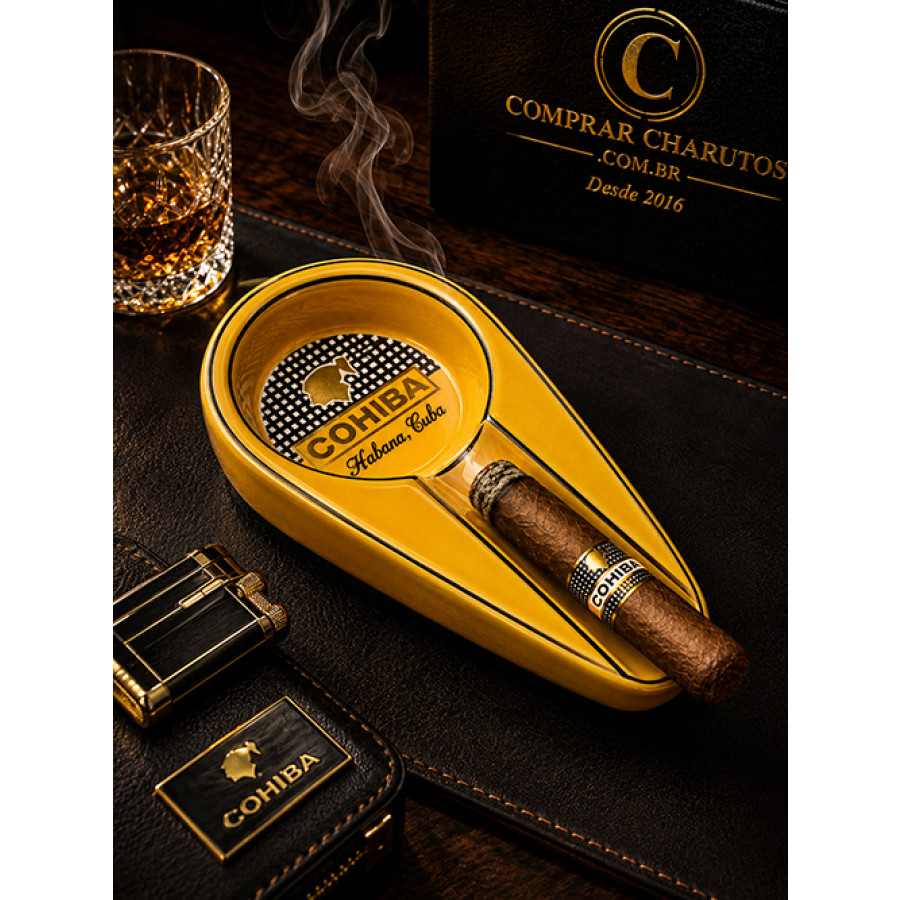 Cinzeiro Cohiba de Cerâmica para Charutos Itú, SP